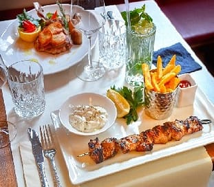 Set of food